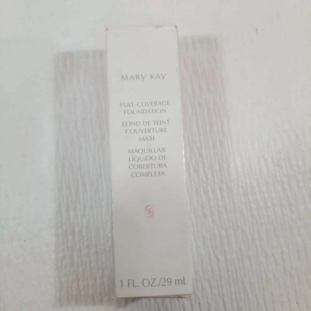 Mary Kay Full Coverage Foundation Bronze 600 # 378800 discontinued pink cap RARE